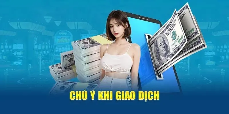 Chú ý để có thể rút tiền nhanh chóng